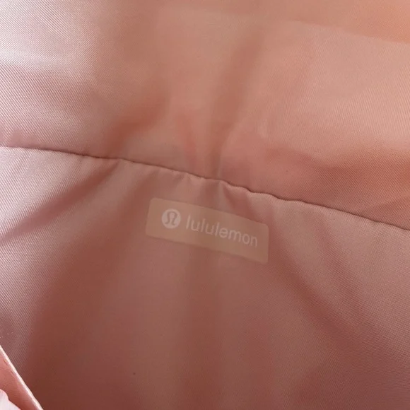 Lululemon Light Pink Curved Crossbody Bag